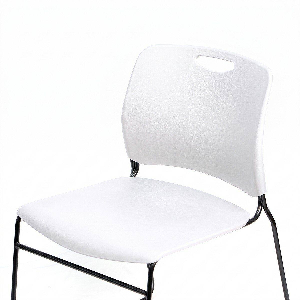 Musical Chairs Harmony 可堆疊訪客椅 2入組 白
