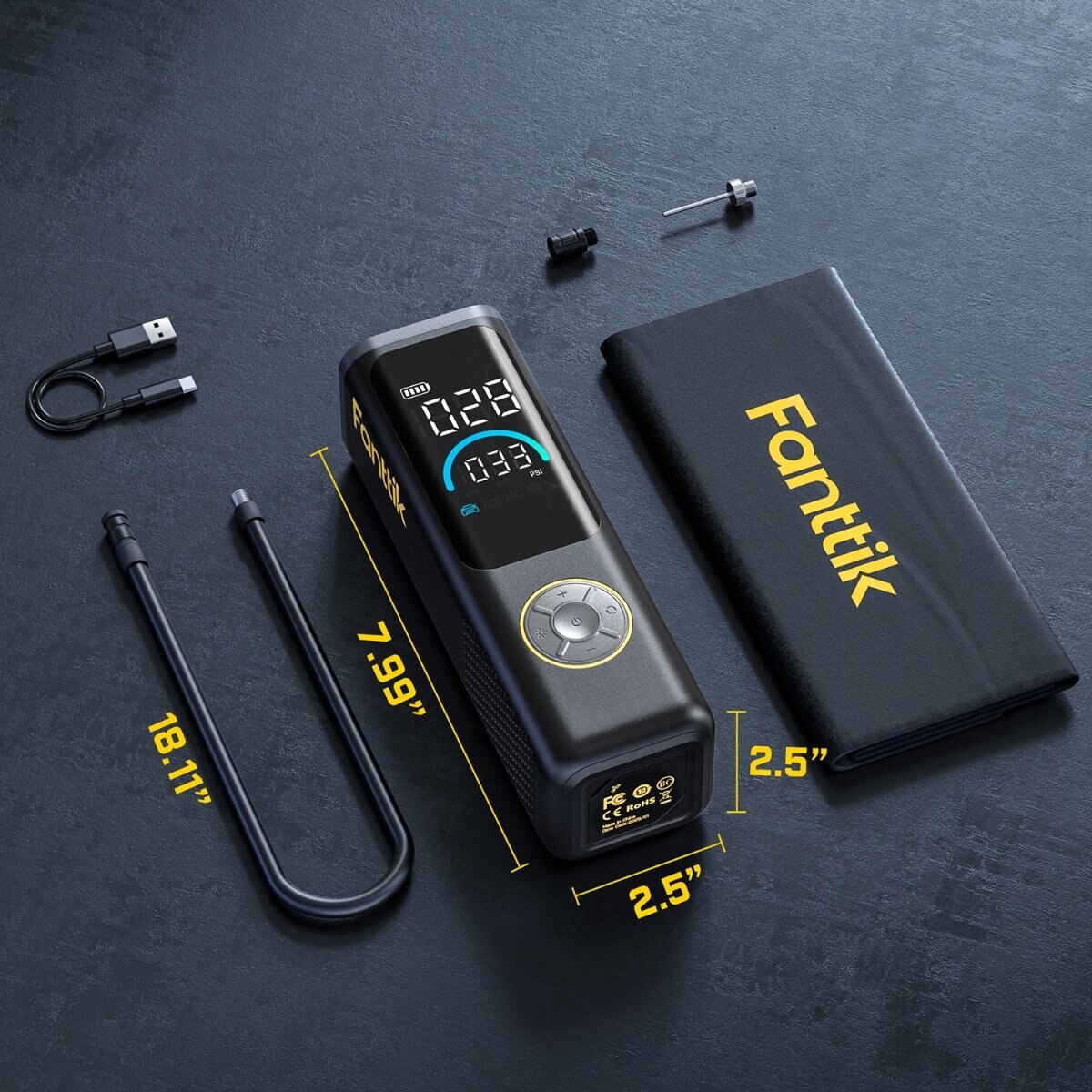 Fanttik S200 APEX 多功能無線打氣機