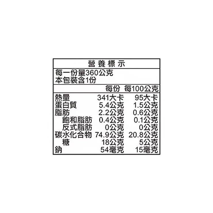 泰山 低糖八寶粥 360克 X 24入