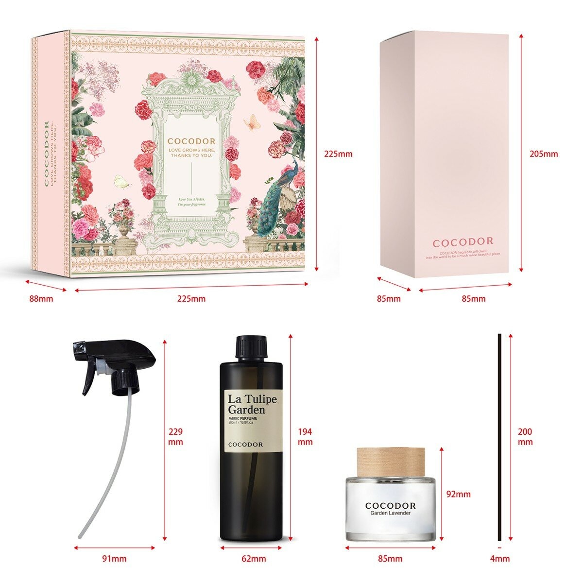 COCODOR 花境之遇香氛 4件組