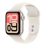 Apple Watch SE 3 GPS + 行動網路 40公釐 星光色鋁金屬錶殼 附星光色運動型錶帶 M/L
