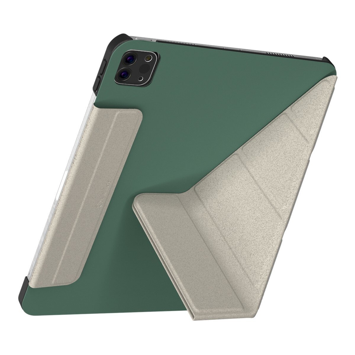 SwitchEasy Origami 全方位多角度支架保護套 iPad Air 11吋 M3 / M2 & iPad Pro 11吋 2022 M2 - 2018 & iPad Air 10.9吋 2022-20 松葉綠