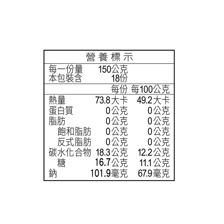 一本 嫩仙草 150公克 X 18入