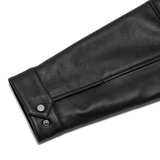 Freedom Design 男皮衣外套 黑