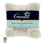 Gemini 飯店方巾 6入組 32公分 X 32公分 米