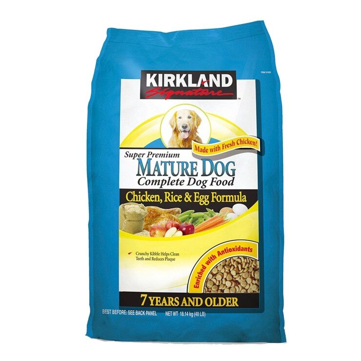 kirkland mature dog food