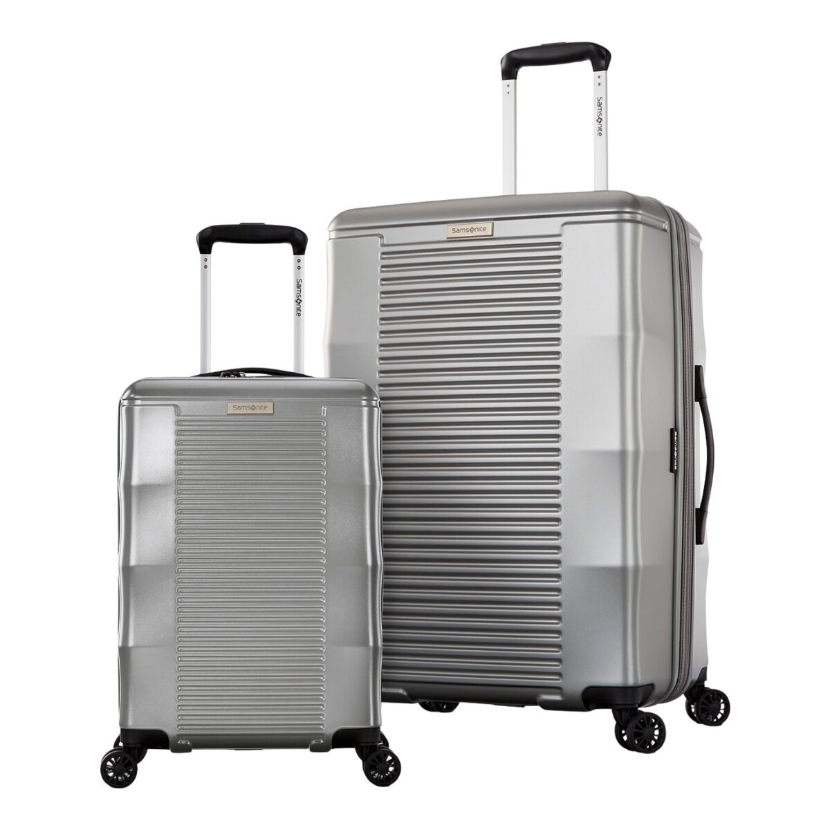 Samsonite Kingston DLX 21吋 + 27吋 行李箱兩件組 銀 Samsonite Kingston DLX 21吋 + 27吋 行李箱兩件組 銀