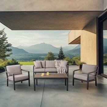 AGIO Stockholm 戶外休閒沙發四件組 AGIO Stockholm 戶外休閒沙發四件組