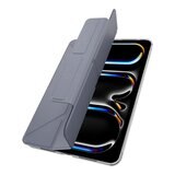 MAGEASY Facet 全方位支架透明背蓋保護套 2024 iPad Pro 11吋 阿拉斯加藍