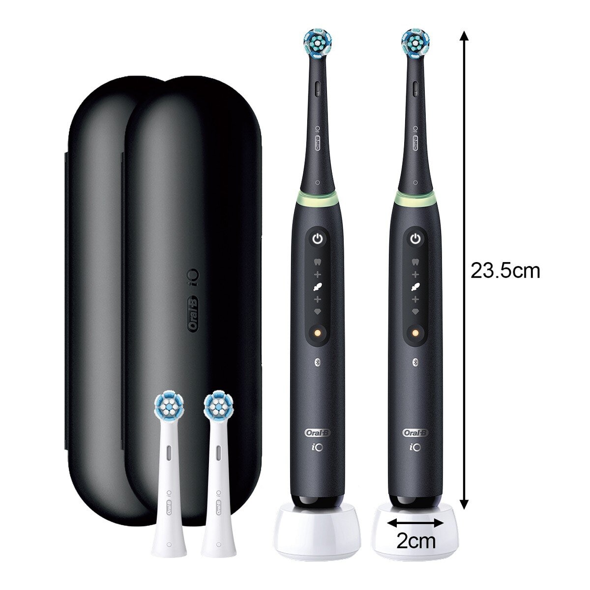 歐樂B iO PRO 微震科技充電式電動牙刷 2握柄 + 8刷頭