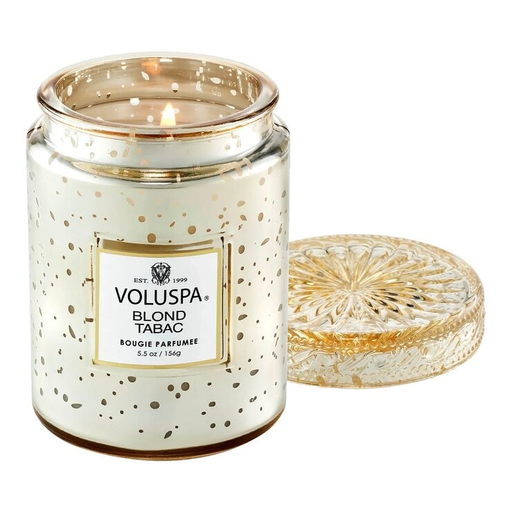VOLUSPA 小罐蠟燭 5.5盎司 金黃菸草