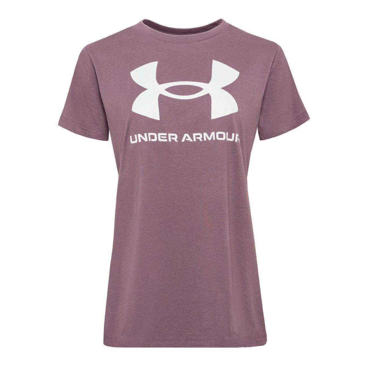 Under Armour 女短袖上衣 暗紫