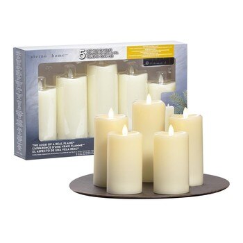 Sterno Home LED 蠟燭5件組附遙控器 Sterno Home LED 蠟燭5件組附遙控器