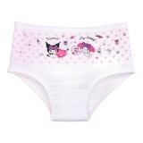 女童卡通圖案純棉內褲 6件入 M