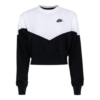 Nike 女圓領長袖刷毛上衣 Nike 女圓領長袖刷毛上衣