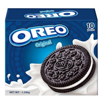 Oreo 奧利奧原味夾心餅乾 133公克 X 10包 Oreo 奧利奧原味夾心餅乾 133公克 X 10包