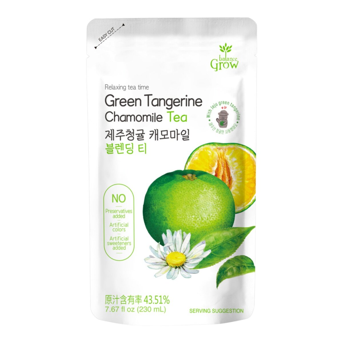 Balance Grow 青橘洋甘菊茶 230毫升 X 10入