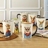 Signature 動物圖案馬克杯 503毫升 X 6件組