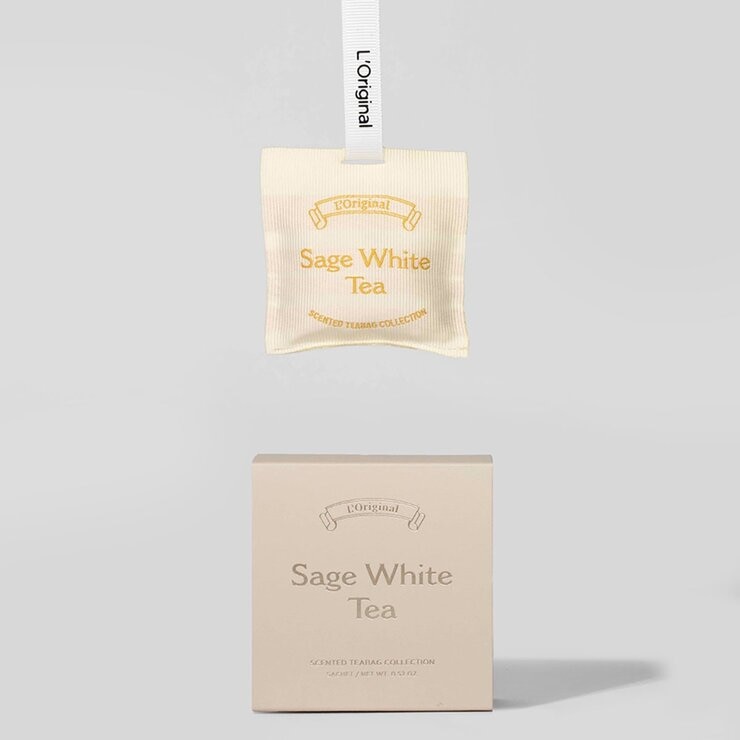 L'Original 英式下午茶系列車用香包 - 鼠尾草白茶