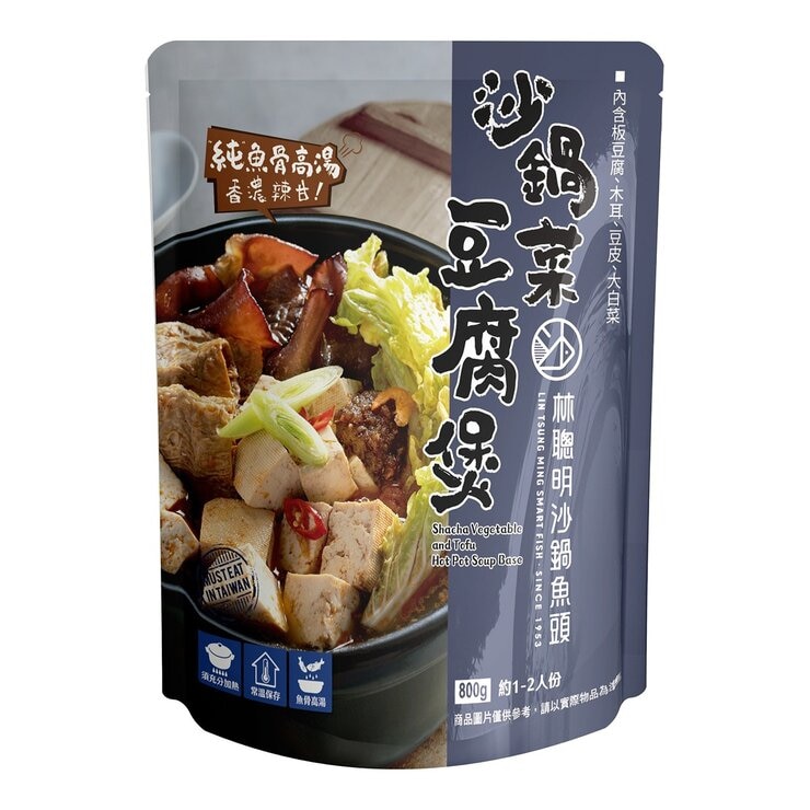 林聰明 沙鍋菜豆腐煲 800公克 X 3入