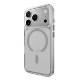 MAGEASY Bright M 不發黃軍規磁吸透明殼 iPhone 17 Pro(迷霧磁圈) + 鏡頭保護貼Lenz鈦合金(迷霧鈦) + Vetro 9H 鋼化玻璃保護膜
