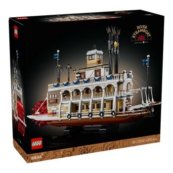 LEGO Ideas 系列 河流蒸汽船 21356 / 18歲以上 LEGO Ideas 系列 河流蒸汽船 21356 / 18歲以上
