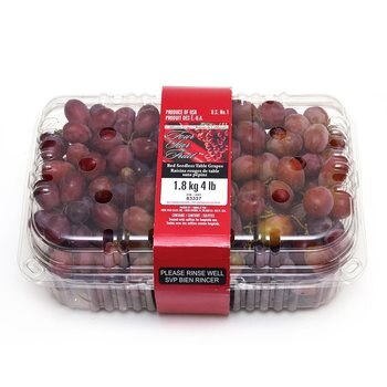 美國無籽紅葡萄1.8KG 美國無籽紅葡萄1.8KG