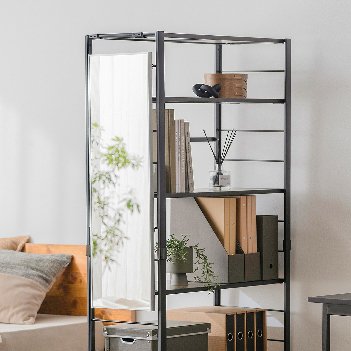 IRIS OHYAMA 萬能摺疊層架 5層 #KRSR-5 經典棕