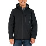 Gerry 男防風軟殼外套 黑