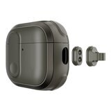 MAGEASY Odyssey 抗衝擊磁扣手繩耳機殼 AirPods 4 金屬綠 MAGEASY Odyssey 抗衝擊磁扣手繩耳機殼 AirPods 4 金屬綠