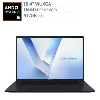ASUS Vivobook 18 18.4吋 AI 筆記型電腦