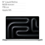 Apple 14 吋 MacBook Pro M5晶片 10核心CPU 10核心GPU 16GB 1TB SSD