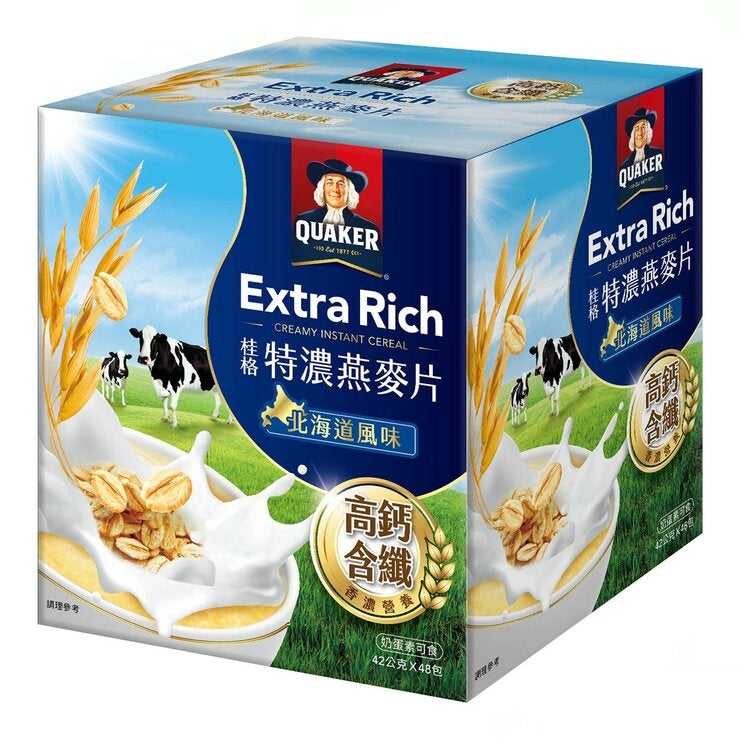 桂格 北海道風味特濃燕麥 42公克 X 48包 桂格 北海道風味特濃燕麥 42公克 X 48包