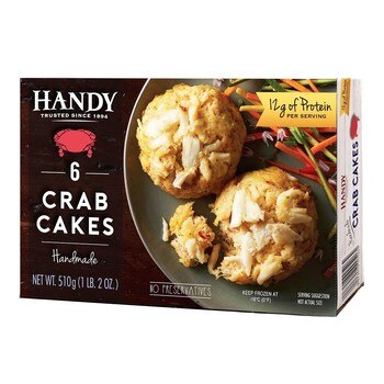Handy 冷凍調味蟹肉餅 85 公克 X 6 入 Handy 冷凍調味蟹肉餅 85 公克 X 6 入