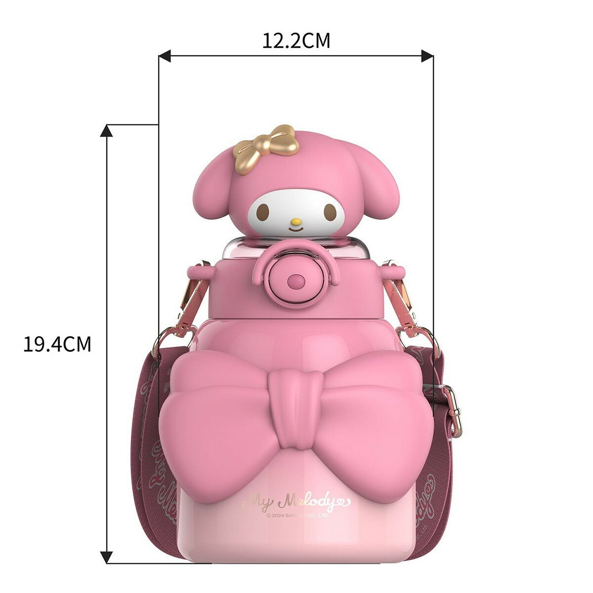 三麗鷗 兒童不鏽鋼保冷保溫瓶 700毫升 美樂蒂 三麗鷗 兒童不鏽鋼保冷保溫瓶 700毫升 美樂蒂