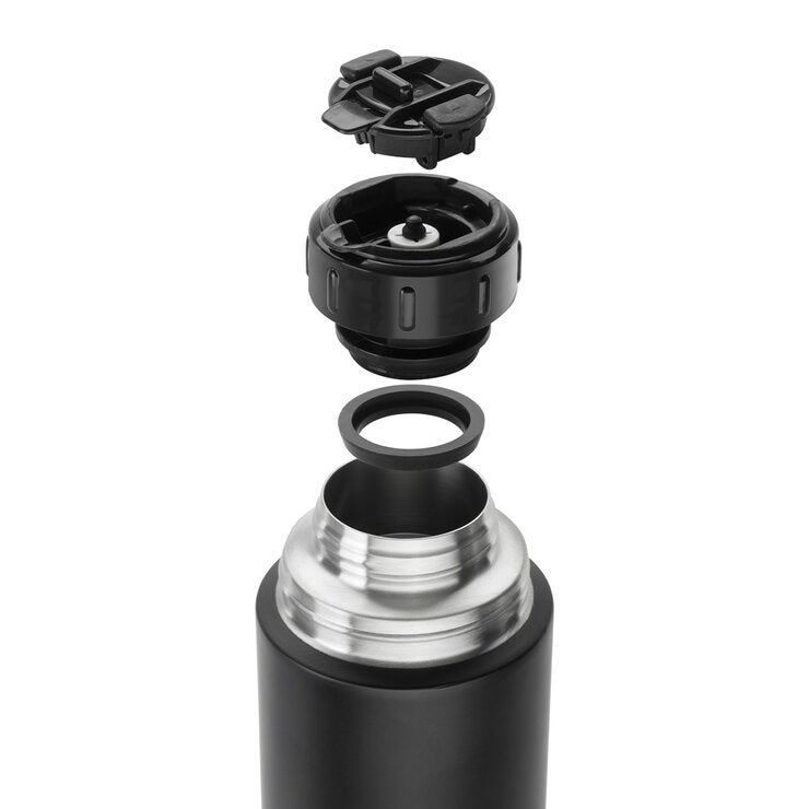 Zwilling 德國雙人 不鏽鋼真空保溫瓶 1公升 黑色 Zwilling 德國雙人 不鏽鋼真空保溫瓶 1公升 黑色