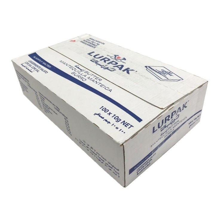 Lurpak 冷藏淡鹽迷你奶油 10公克 X 100入