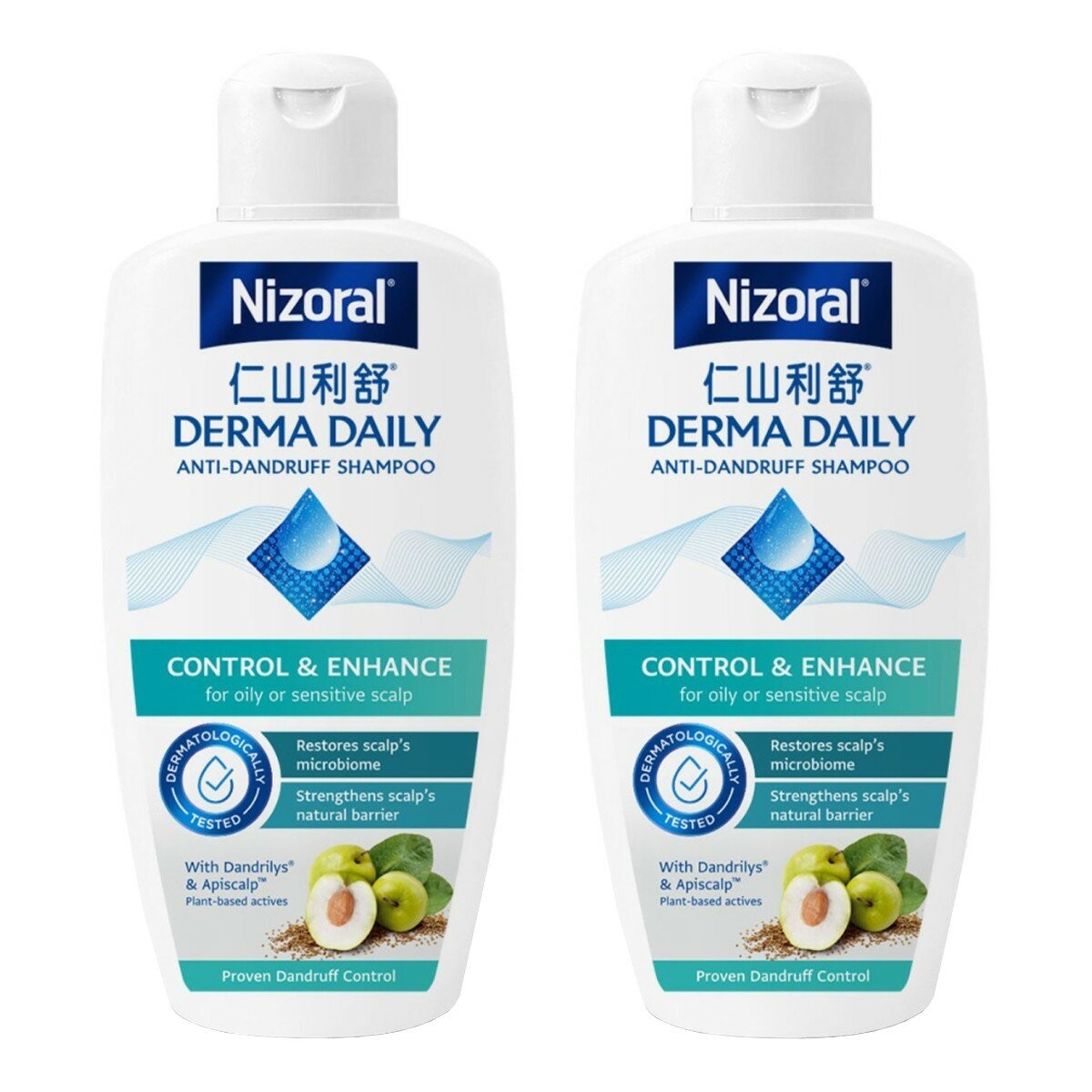 仁山利舒 專研去屑洗髮精 200毫升 X 2入 仁山利舒 專研去屑洗髮精 200毫升 X 2入