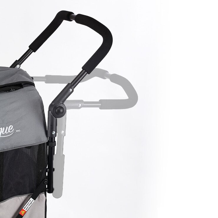 Petique Trailblazer Pet Jogger Space Gray