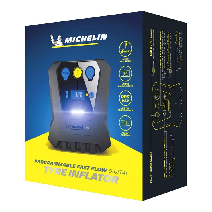 米其林 智能設定急速電動打氣機