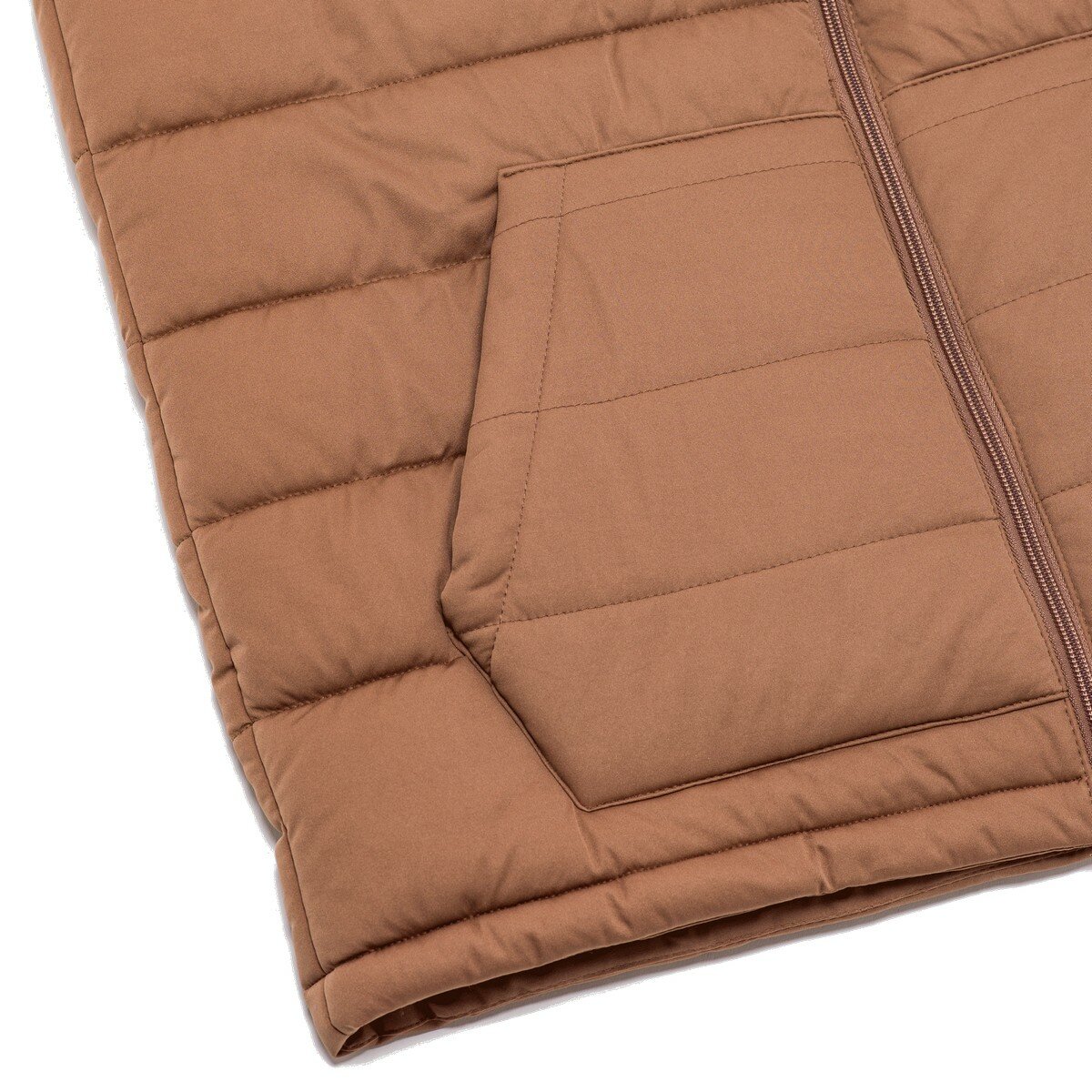 New Balance 男填充背心 棕