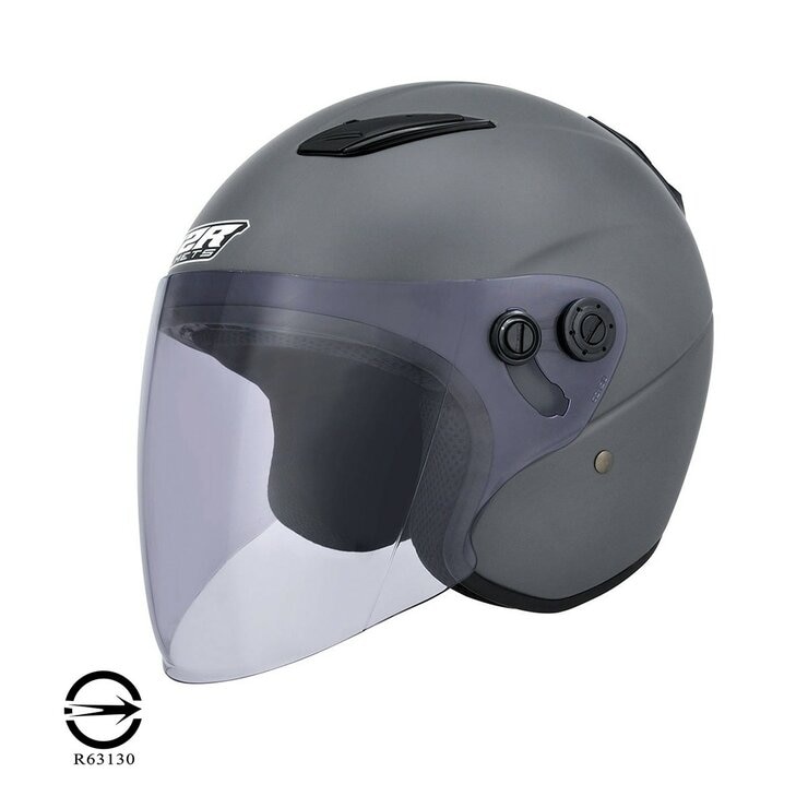 M2R 3/4罩安全帽 騎乘機車用防護頭盔 M-700 消光灰 M