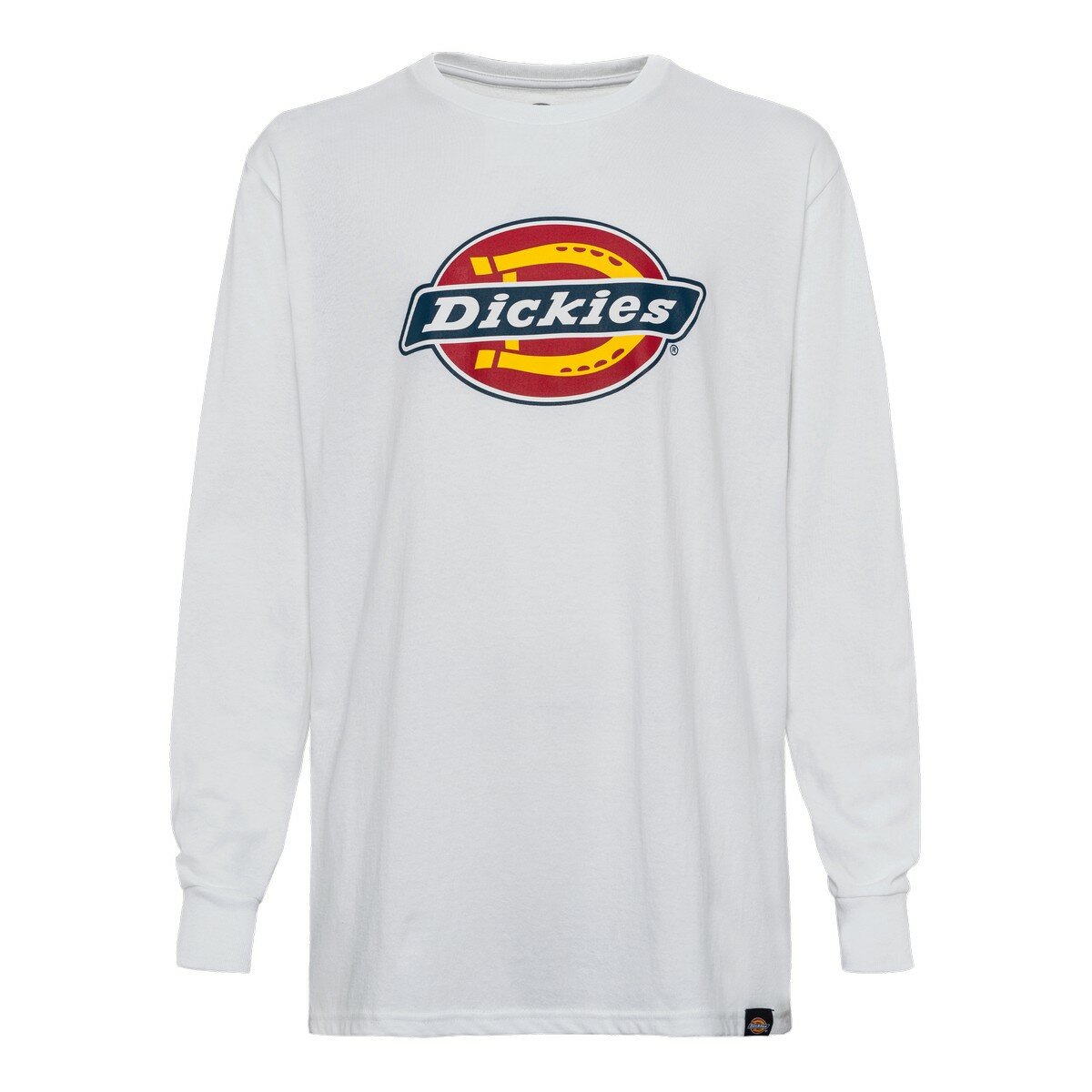 Dickies 男長袖Logo上衣 白