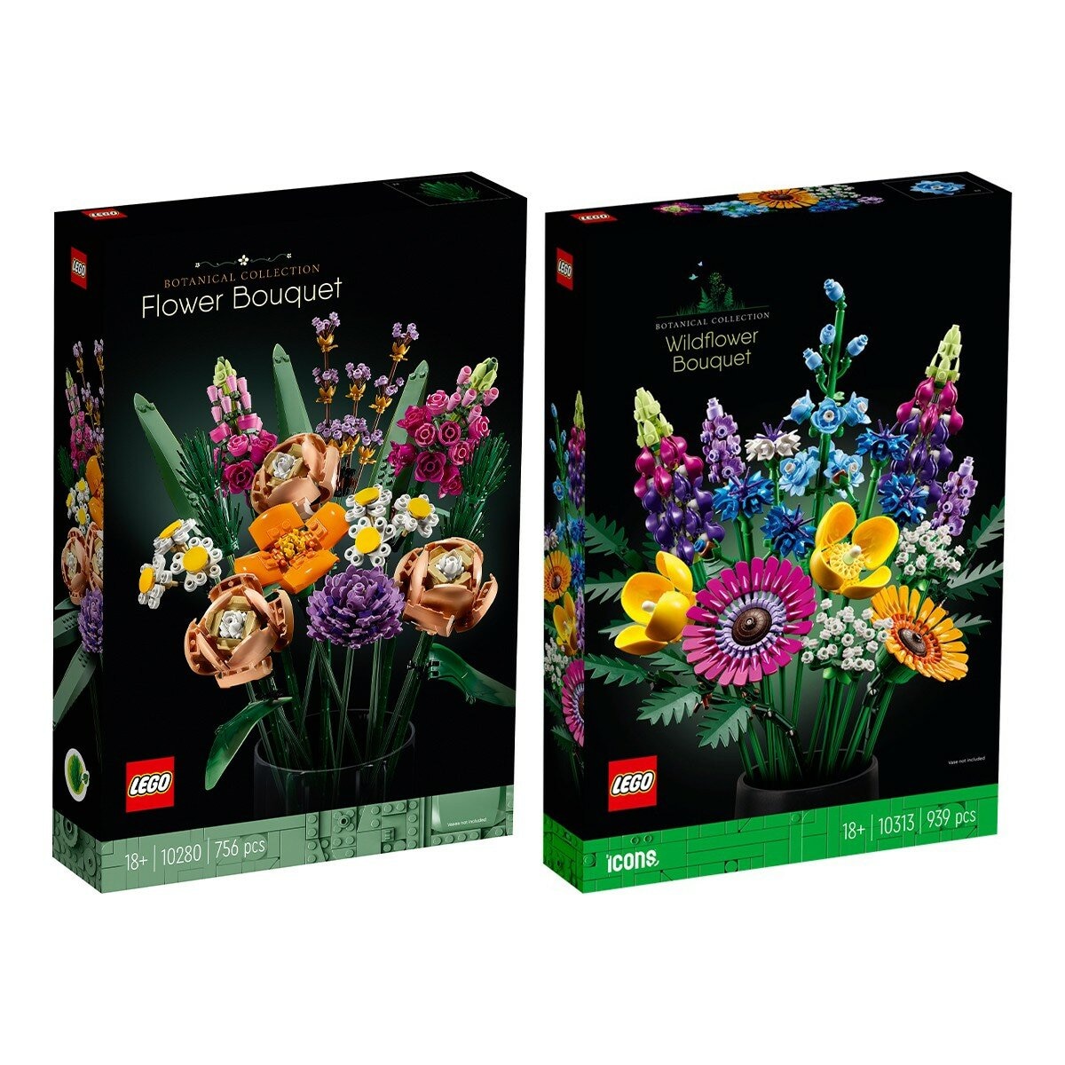 LEGO 花藝系列 野花花束 10313 / 花束 10280 / 18歲以上