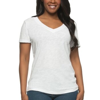 Jezebel 女V領短袖上衣