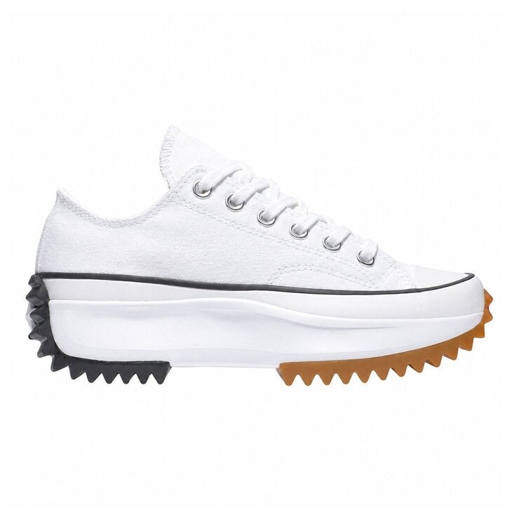 Converse 中性厚底帆布鞋 白 Converse 中性厚底帆布鞋 白