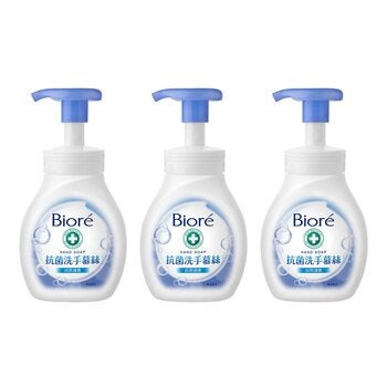 Biore 抗菌洗手慕絲自然清香 280毫升 X 3入 Biore 抗菌洗手慕絲自然清香 280毫升 X 3入