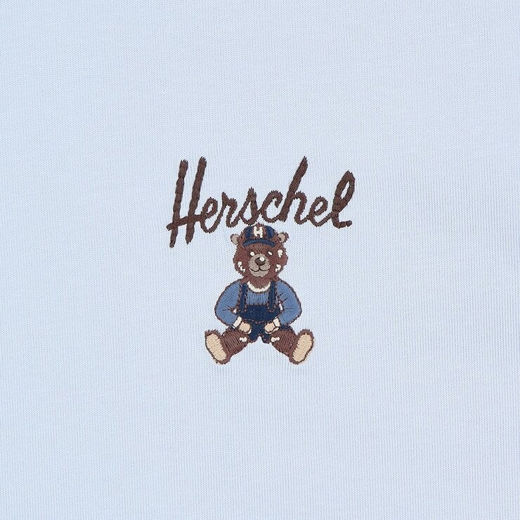 Herschel 女刺繡短袖上衣 藍 Herschel 女刺繡短袖上衣 藍
