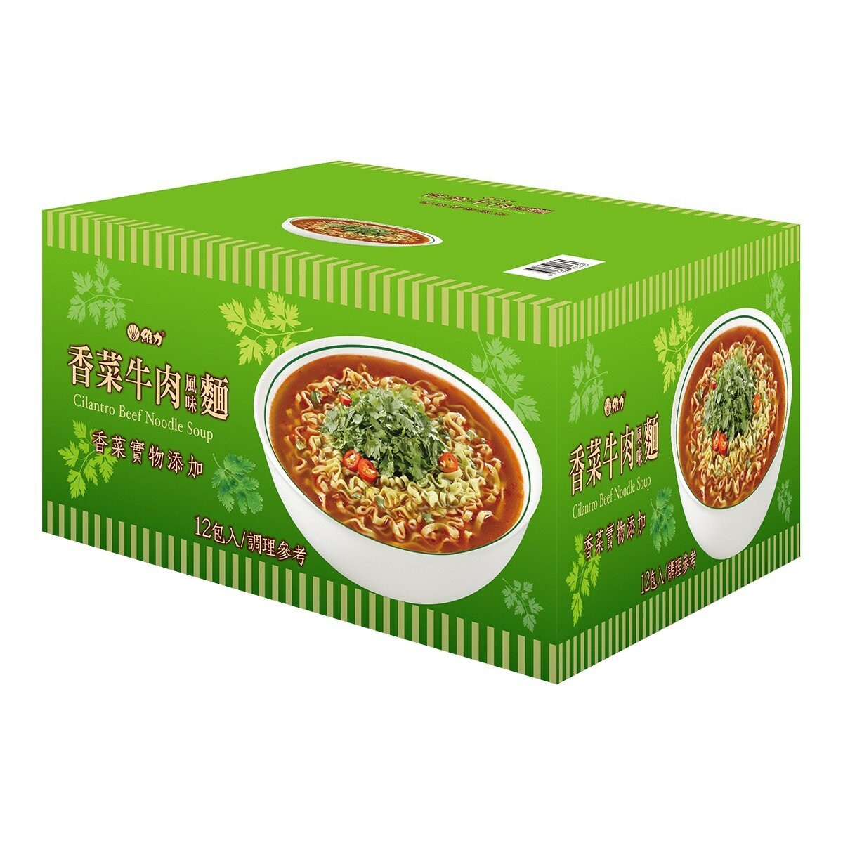 維力 香菜牛肉風味麵 110公克 X 12入 維力 香菜牛肉風味麵 110公克 X 12入