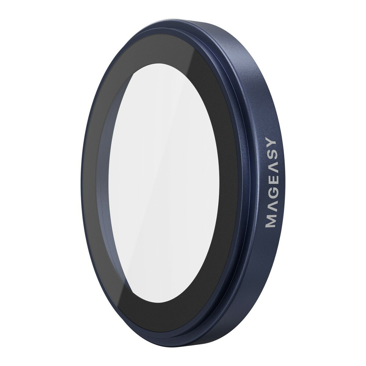 MAGEASY Bright M 不發黃軍規磁吸透明殼 iPhone 17 Pro Max(珊瑚磁圈) + 鏡頭保護貼Lenz(午夜) + Vetro 9H 鋼化玻璃保護膜